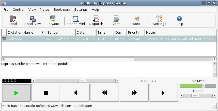 Express scribe transcription software